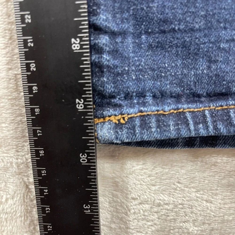 American‎ Eagle Jeans Women 10 Hi-Rise Skinny Stretch Blue - Picture 9 of 11